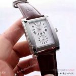 Copy Rolex Cellini Prince Watch White Dial Brown Leather Band